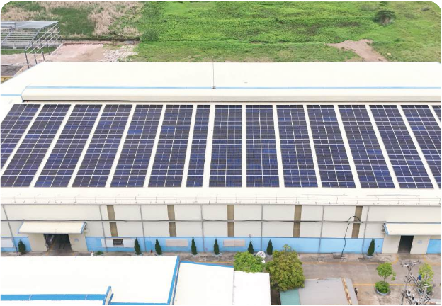 Điện mặt trời áp mái ICD Long Bình Đồng Nai